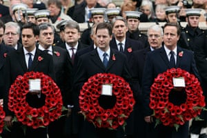 Remembrance Sunday: Remembrance Sunday service held at the Cenotaph in London