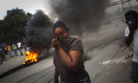 Haiti protestors attack UN peacekeepers
