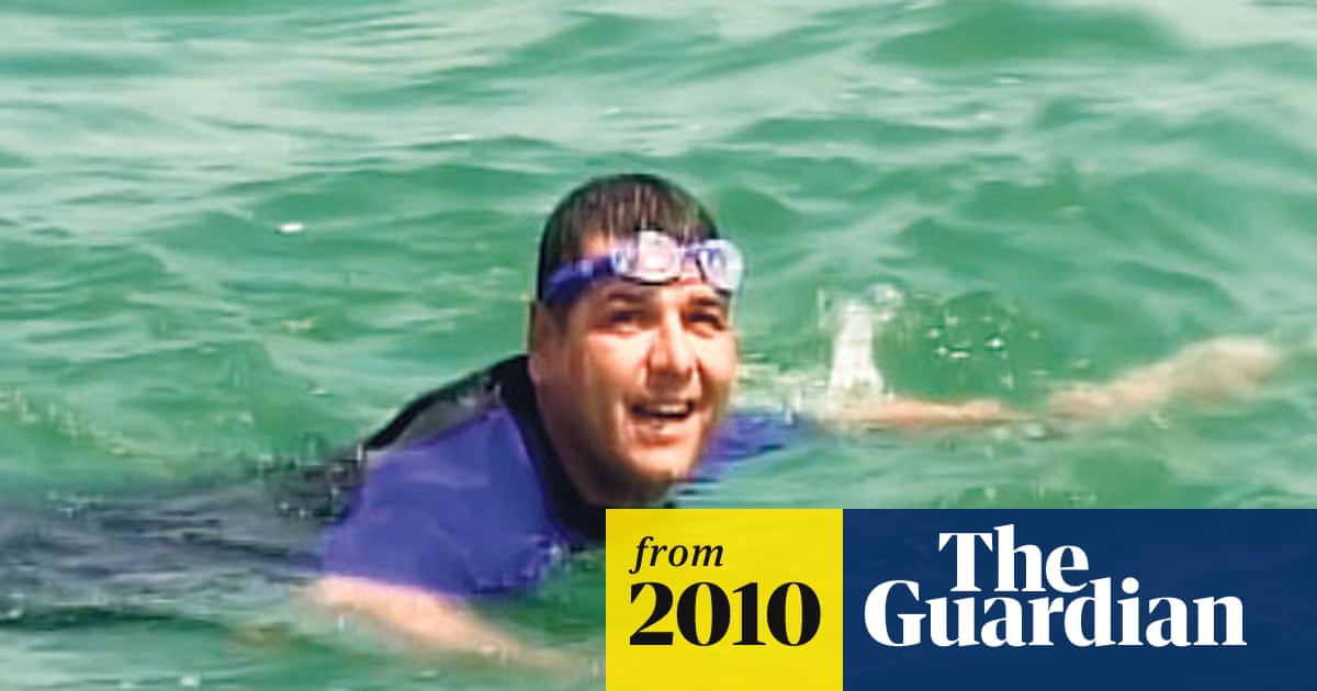 serbian darko novovic breaks record for swimming amazon serbia the guardian