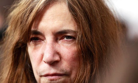 Singer Patti Smith arrives for the premiere of the film "The Next Three Days" in New York