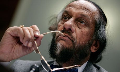 Rajendra Pachauri, chairman of the United Nation's Intergovernmental Panel on Climate Change