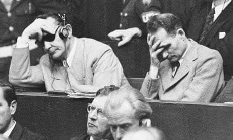 nuremberg trial dock nazis