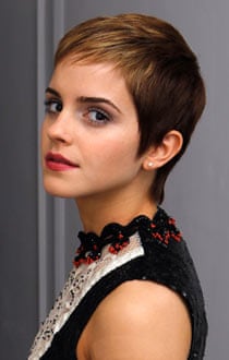 Emma Watson and her sleek pixie crop