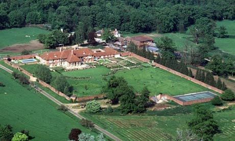 Prince Andrew's Sunninghill Park mansion