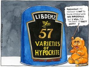 01.12.10: Steve Bell on the Lib Dem's tuition fees vote