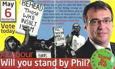 Phil Woolas election leaflet