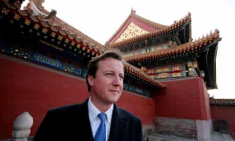 David Cameron visits China