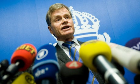 Swedish chief prosecutor Thomas Linstran