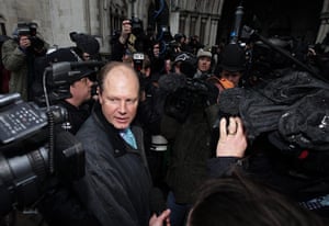 Julian Assange Trial: Journalist Vaughan Smith arrives at the High Court