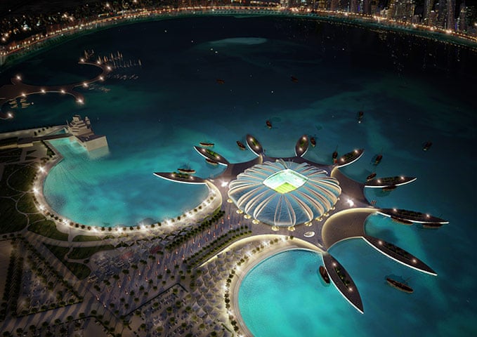 World Cup 2022 Qatar S Stadiums In Pictures Football The Guardian World Cup 2022 Tvs At Stadiums