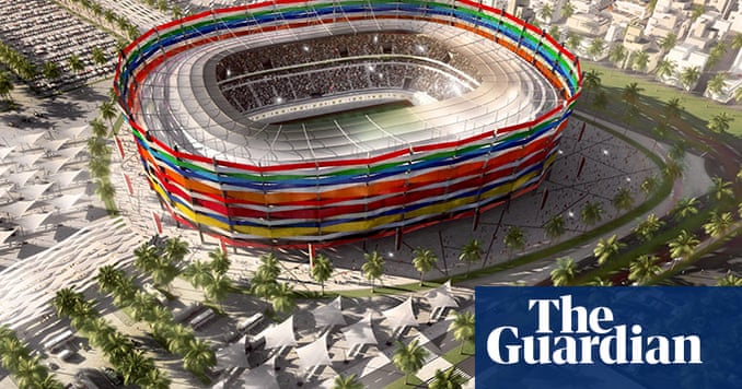 World Cup 2022 Qatar S Stadiums In Pictures Football The Guardian World Cup 2022 Tvs At Stadiums