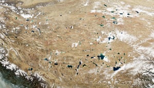 Satellite Eye: image of the Tibetan Plateau on November 10, 2010