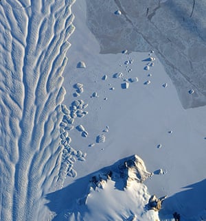 Satellite Eye: The Matusevich Glacier flows toward the coast of East Antarctica