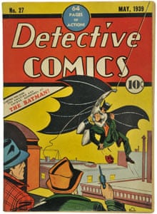 Batman's comic debut expected to fetch £25,000 at auction | Comics and  graphic novels | The Guardian