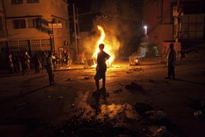 Haiti : Protesters take to the streets after the release of preliminary election