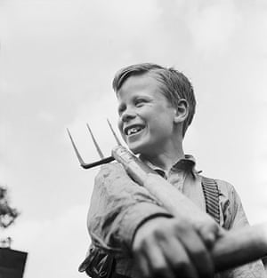 Wartime food: 11 year old Jimmy West