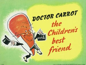 Wartime food: Doctor Carrot poster
