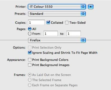 Crossword printing instructionns for mac