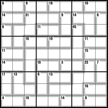observer killer sudoku life and style the guardian