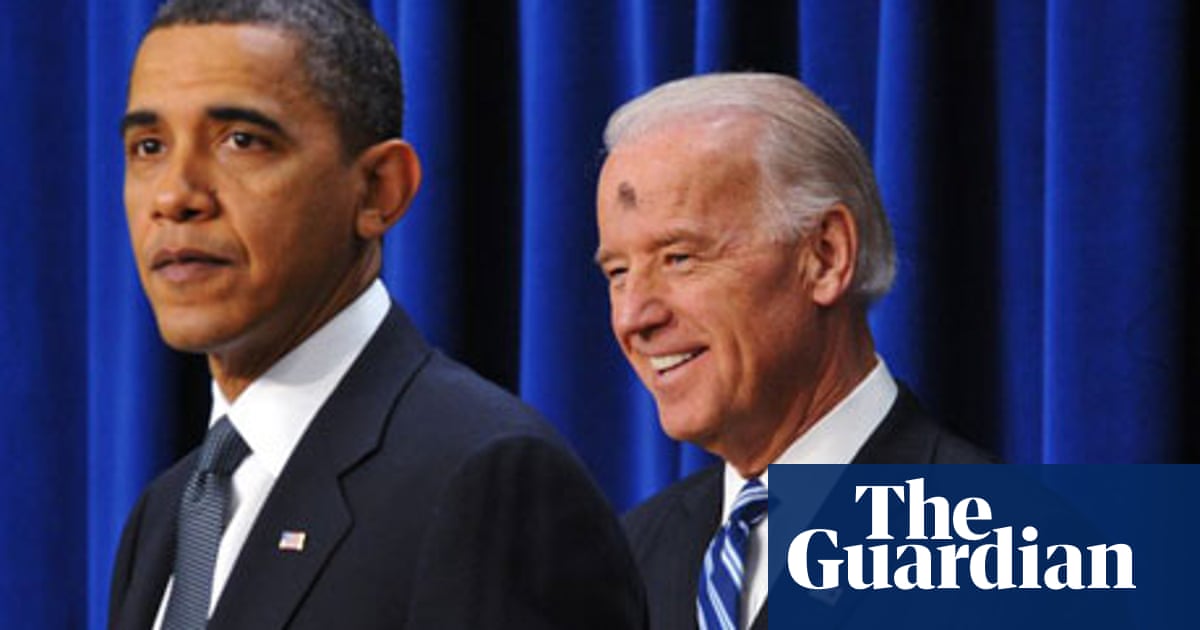 Reading Joe Biden S Forehead Richard Adams Us News The Guardian