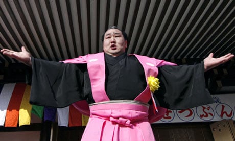 Sumo grand champion Asashoryu 