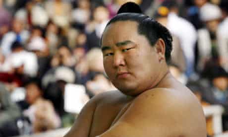 Sumo grand champion Asashoryu faces a possible ban from the sport. 