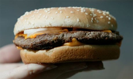 McDonalds quarterpounder hamburger with cheese