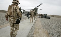 British soldiersin Afghanistan