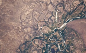Satellite Eye on Earth: The entire Rio Negro's floodplain, Argentina
