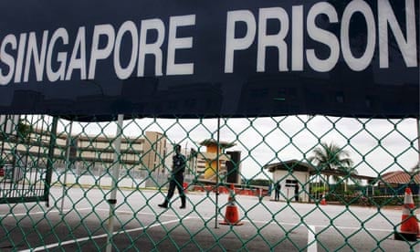 Changi prison, where Singapore's death row prisoners are held