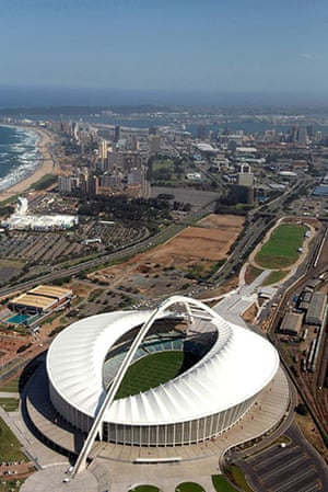 World Cup stadia: Aerial view taken on February 15, 2010 s