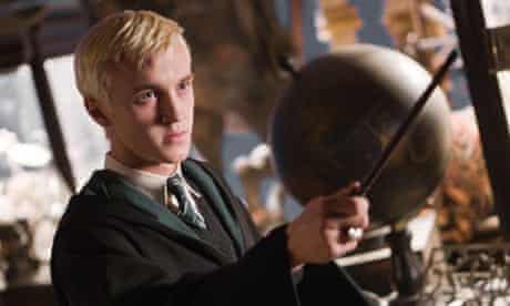 Tom Felton as Draco Malfoy in Harry Potter and the Half-Blood Prince.