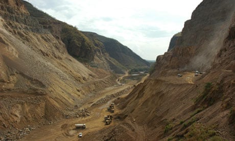 Hydro dam site at Omo river, Ethiopia