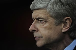 Arsenal v Porto: A thoughtful Arsene Wenger just before kick off