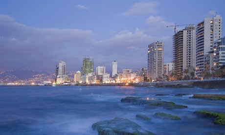 View of Beirut from Corniche