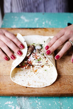 How to fold burritos: How to fold burritos