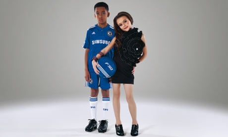Children as Ashley and Cheryl Cole