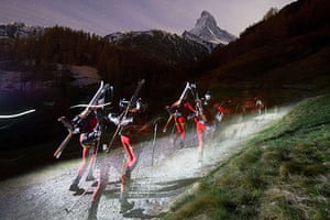 24 hours in pictures: Glacier Patrol race from Zermatt to Verbier 