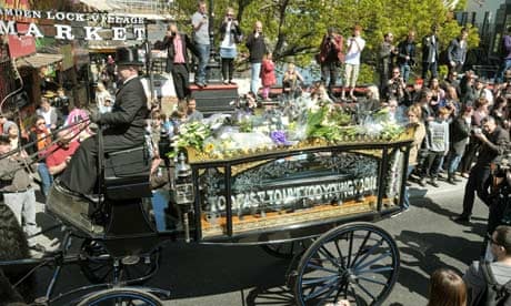 Malcolm McLaren funeral