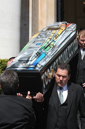 Malcolm McLaren's funeral: Malcolm McLaren's funeral