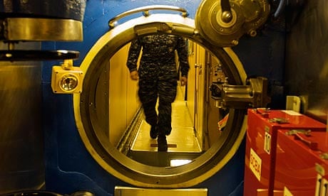 Inside the USS Alaska submarine