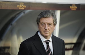 Fulham v Hamburg: Roy Hodgson is pensive before the game