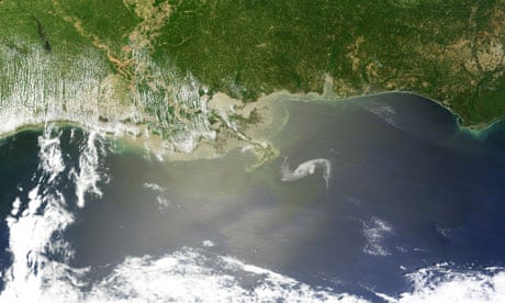 Nasa: Gulf oil spill creeps towards Mississippi Delta