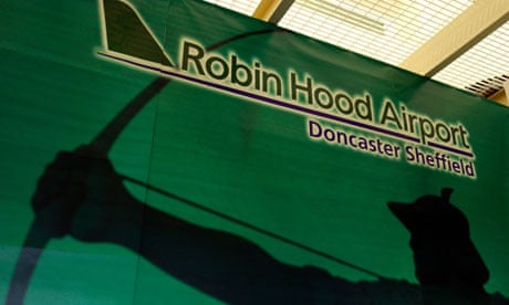 Robin Hood airport Twitter