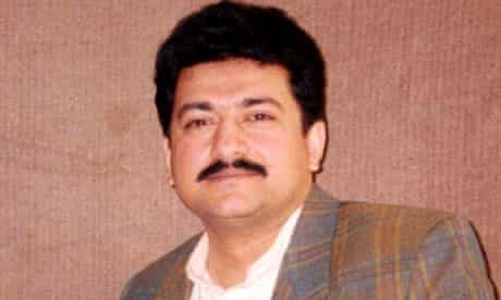 The Pakistani journalist Hamid Mir