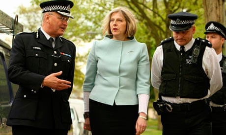 Home Secretary Teresa May Visits York Road Estate