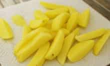Chipped Charlotte potatoes
