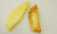 Chips after first fry