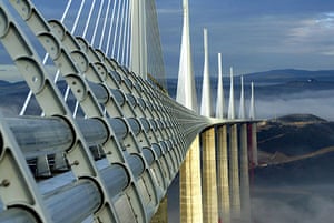 Norman Foster: The Millau Viaduct designed by Norman Foster and Partners