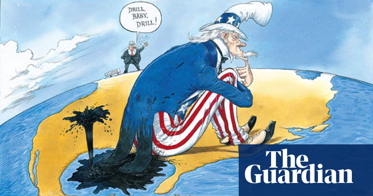 Chris Riddell: Deepwater Horizon oil spill gives America a drilling  conundrum | Opinion | The Guardian